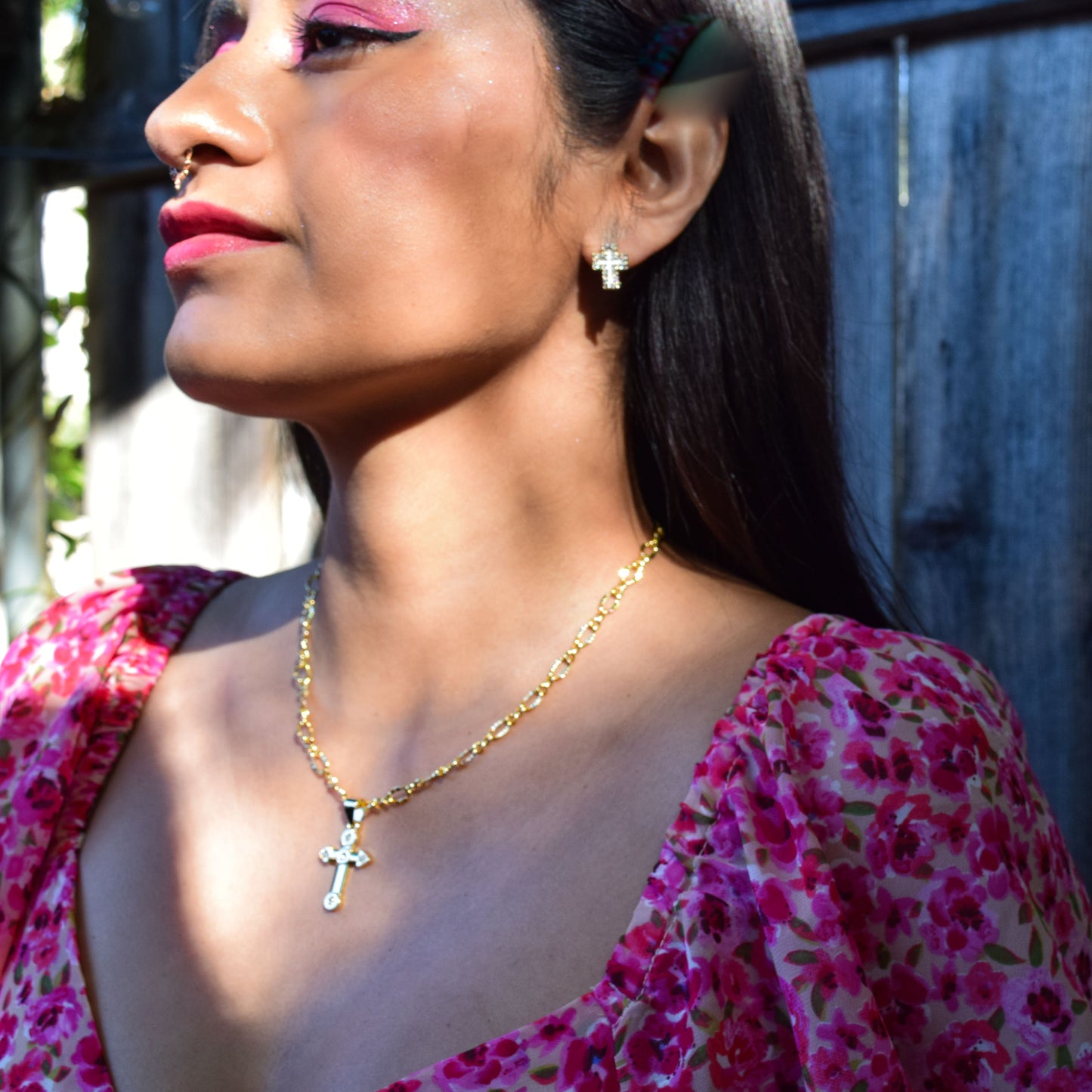 Cross my Heart Earrings