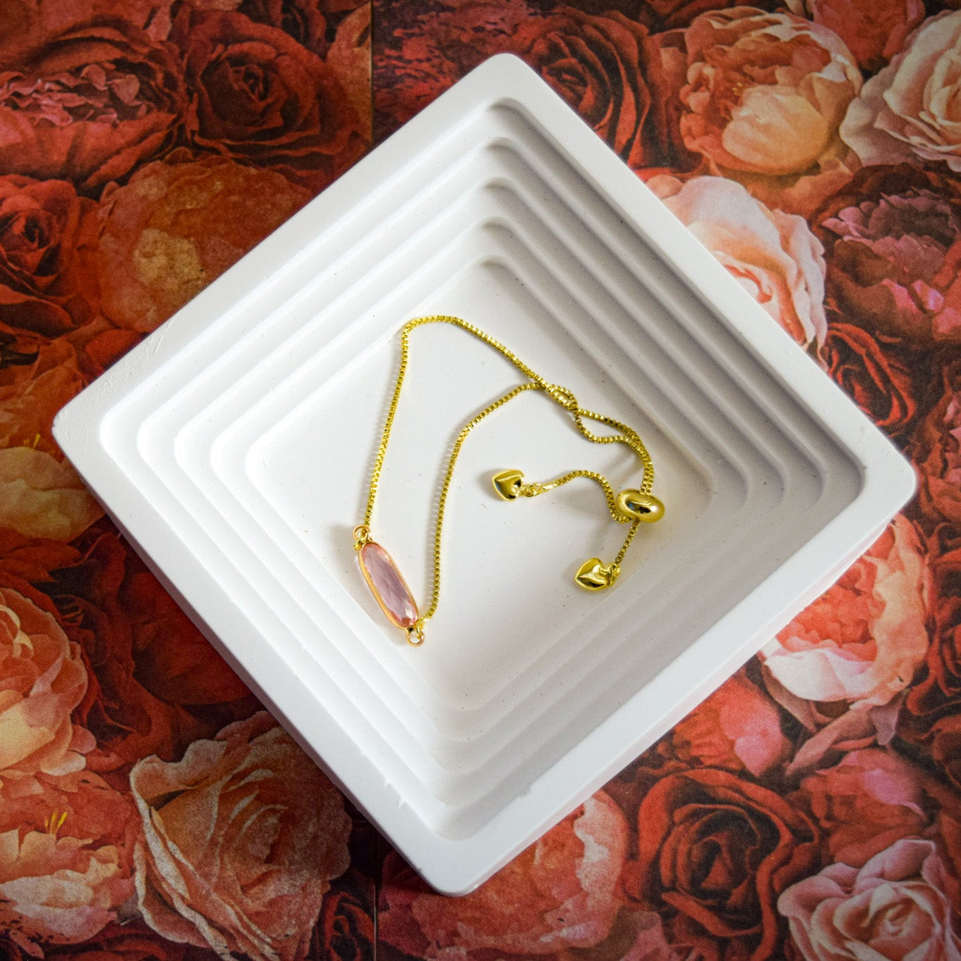 Love is Blind Crystal Bracelet