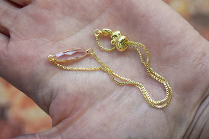 Love is Blind Crystal Bracelet