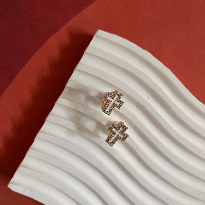 Cross my Heart Earrings