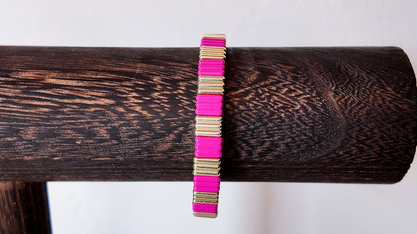 Color Stack Stretch Bracelet