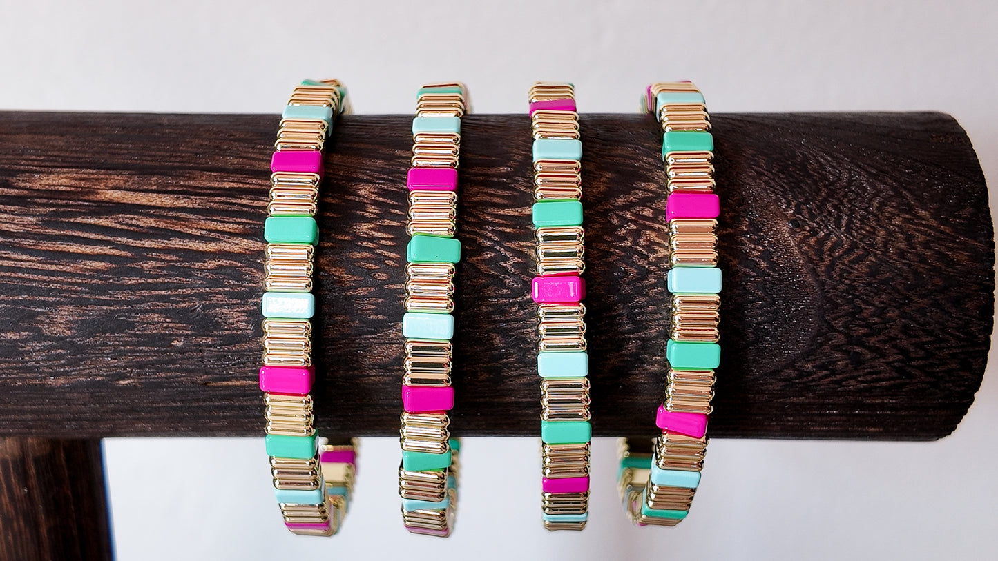 Color Pop Gold Bracelet