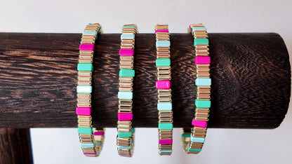 Color Pop Gold Bracelet