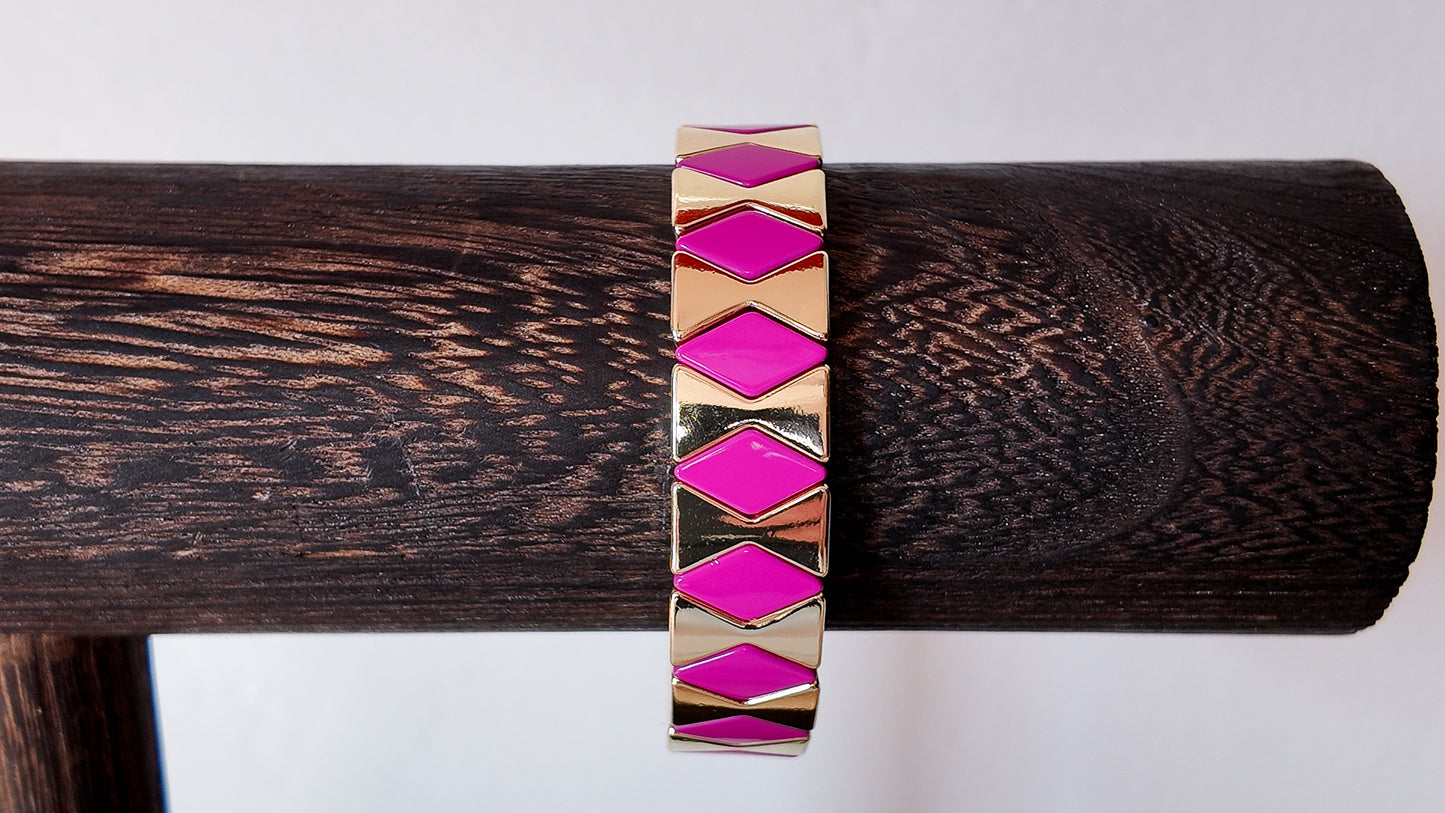 Diamond Pop Stretch Bracelet