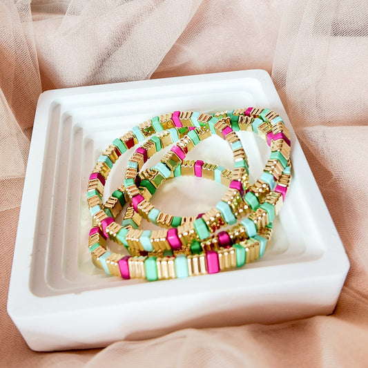 Color Pop Gold Bracelet