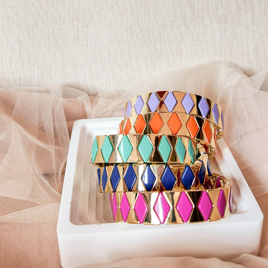 Diamond Pop Stretch Bracelet